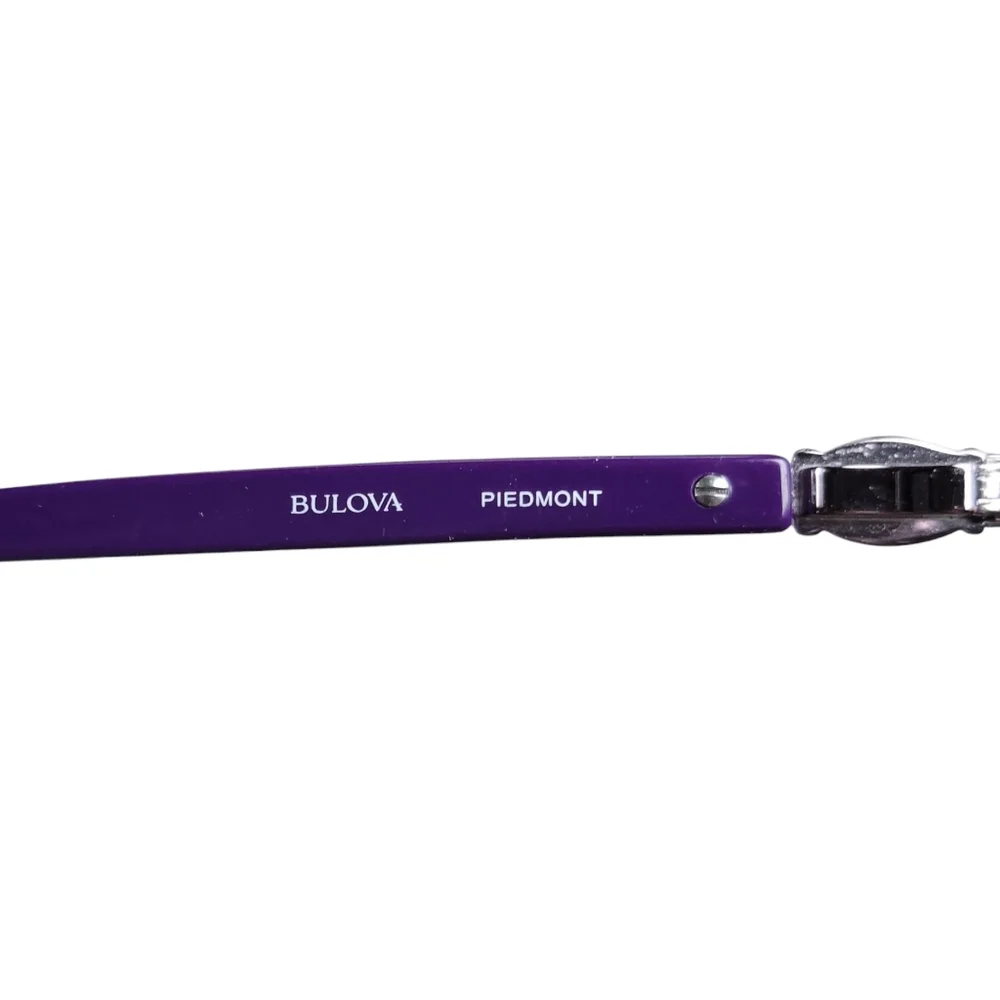Bulova Eyeglasses‎ FRAMES ONLY Womens Violet Purple Piedmont Full Rim 51 15 135